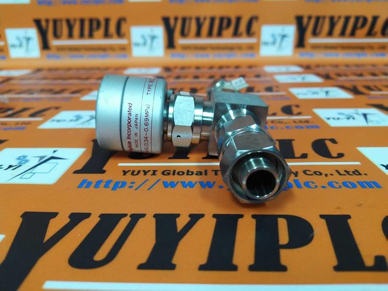 O P 3 5 7KGF G 0 34 0 69Mpa N C 316L 12 7 RANG FUJIKIN o-p-3-5-7kgf-g-0-34-0-69mpa-n-c-316l-12-7-rang-fujikin